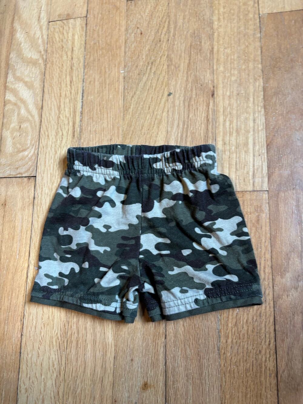 Kids Woodland Camo Shorts - Pull-On Elastic Waist, Boys' Outdoor Print